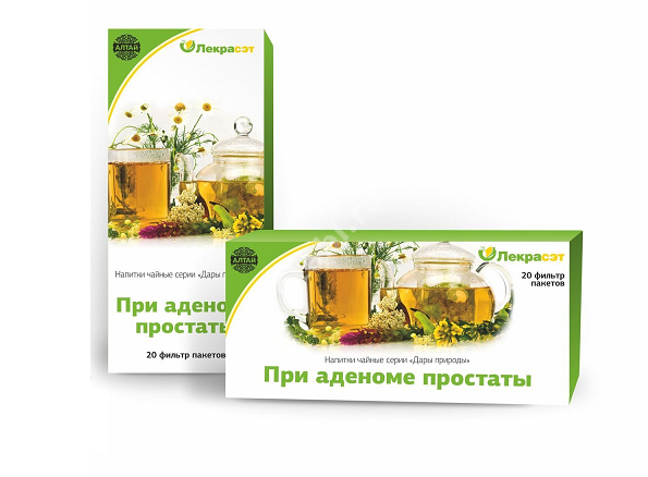 ЛЕКРАСЭТ При аденоме простаты чайный напиток (фильтр-пак.) 1.5г N20 (Лекра-СЭТ, РФ)