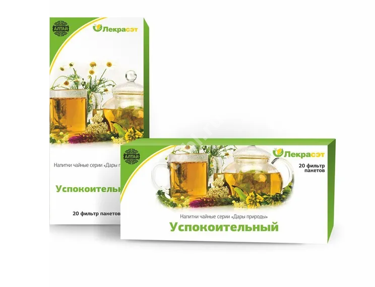 УСПОКОИТЕЛЬНЫЙ СБОР Дары природы (фильтр-пак.) 1.5г N20 (Лекра-СЭТ, РФ)