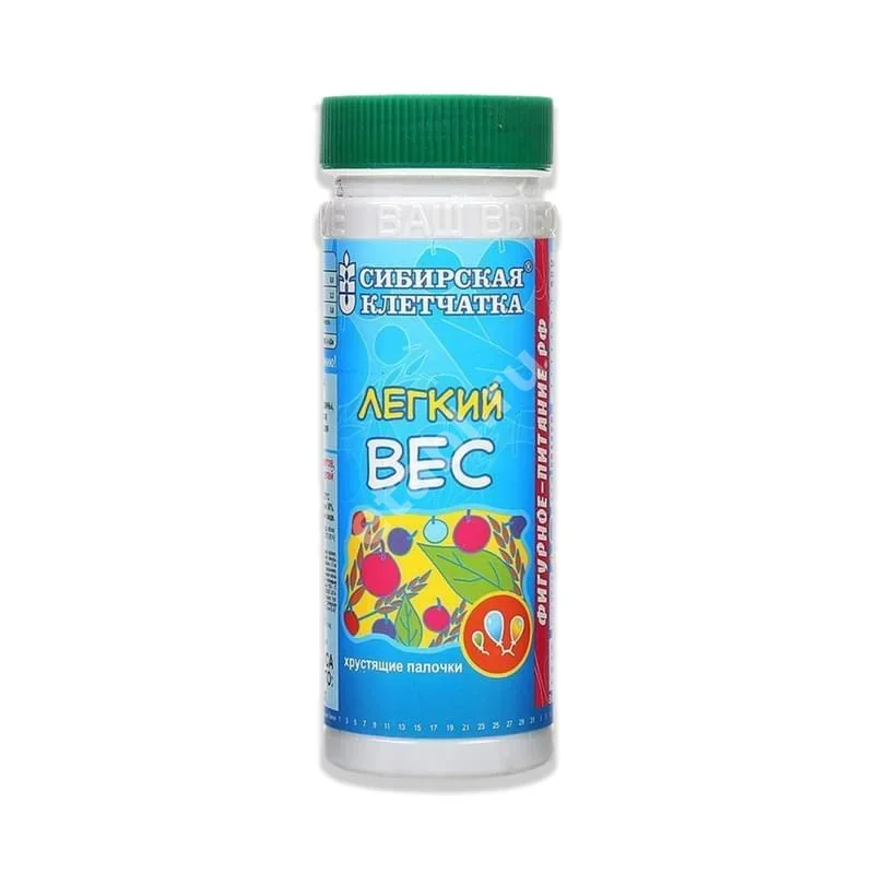 КЛЕТЧАТКА 170г Легкий вес (Сибирская Клетчатка, РФ)