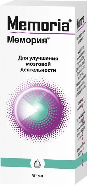 МЕМОРИЯ капли внутр. гомеопат. (фл.-кап.) 50мл N1 (БИТТНЕР, АВСТРИЯ)