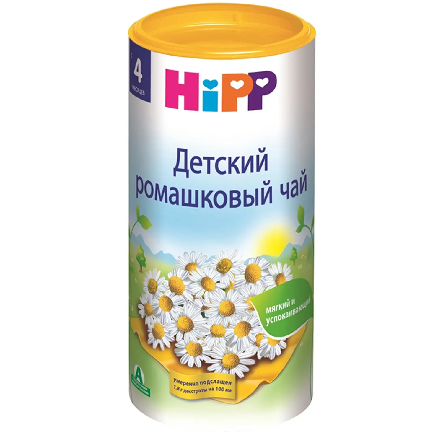 ХИПП (HIPP) чай гранулир (туба) 4м+ 200г Ромашка (Домако, ШВЕЙЦАРИЯ)