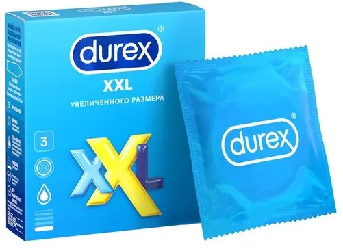 ДЮРЕКС (DUREX) Comfort XXL презервативы увелич. размера N3 (РЕКИТТ БЕНКИЗЕР, ВЕЛИКОБРИТАНИЯ)