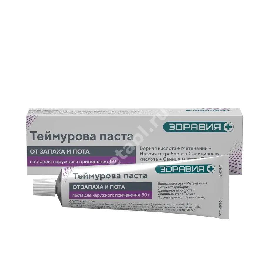 ТЕЙМУРОВА паста (туба) 50г N1 (Зеленая Дубрава, РФ)