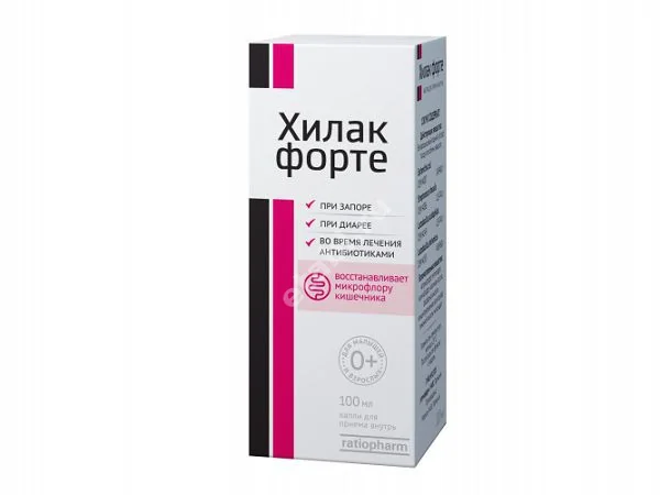 ХИЛАК ФОРТЕ капли внутр. 100мл N2 (ТЕВА, ГЕРМАНИЯ)