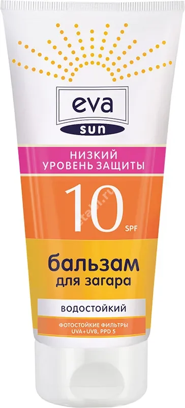 ЕВА САН бальзам д/загара SPF10 200мл (БЕЛЛА, ПОЛЬША)