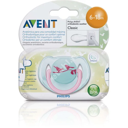 АВЕНТ (Avent) пустышка силик. 6-18м SCF172/15 (86125) роз N1 (ФИЛИПС  ЭЛЕКТРОНИКС, ВЕЛИКОБРИТАНИЯ)