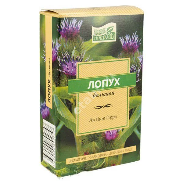 ЛОПУХА КОРЕНЬ фиточай 50г N1 (Камелия-ЛТ, РФ)