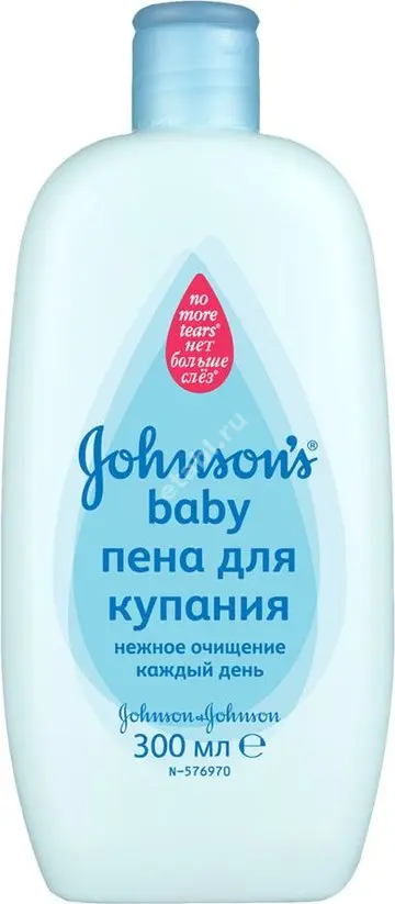 ДЖОНСОНС БЕБИ Нежное очищение пена д/купания детская 300мл (ДЖНС&ДЖНС, ИТАЛИЯ)