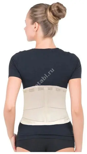КОРСЕТ пояснич-крестцов Тривес арт.Т.58.05 (Т-1555) р.6 (XL) 6 ребер жестк беж (Тривес ООО, РФ)