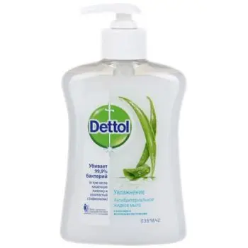 ДЕТТОЛ мыло жидкое для рук увлаж Алоэ (фл. с дозат.) 250мл (РЕКИТТ БЕНКИЗЕР, ВЕЛИКОБРИТАНИЯ)