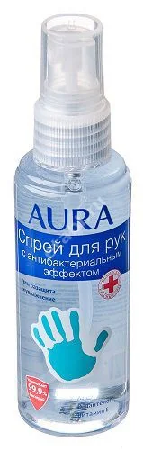 АНТИСЕПТИК ДЛЯ РУК спрей спирт 70% 60мл (КОТТОН КЛАБ, РФ)
