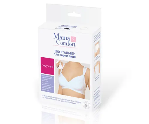 БЮСТГАЛЬТЕР послеродовой Мама Комфорт Классика арт.1225 р.3B бел (Наша Мама, РФ)