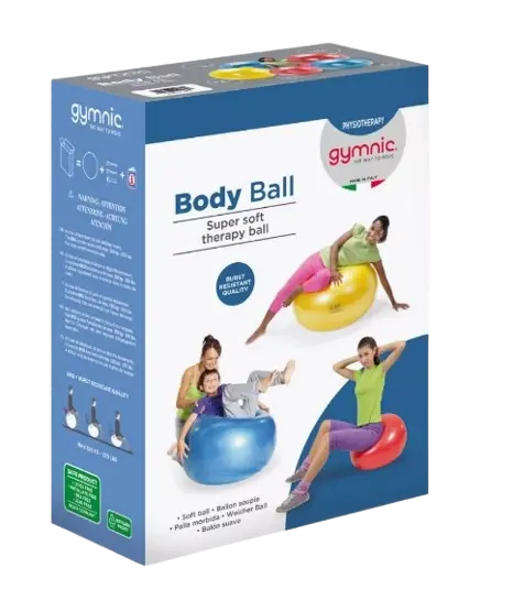 МЯЧ ГИМНАСТИЧЕСКИЙ Орто Body ball 85см арт.90.85 красн (Орто, ИТАЛИЯ)