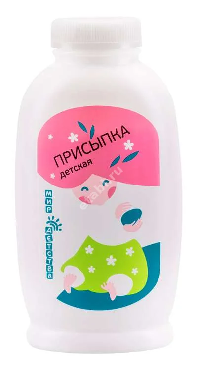 МИР ДЕТСТВА присыпка 0м+ 100г 40611 (Мир Детства-Пром, КИТАЙ)