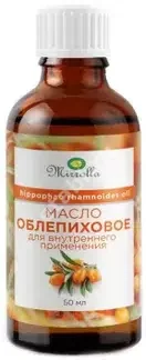 ОБЛЕПИХОВОЕ МАСЛО (фл.) 25мг% - 50мл N1 (МИРРОЛЛА, РФ)