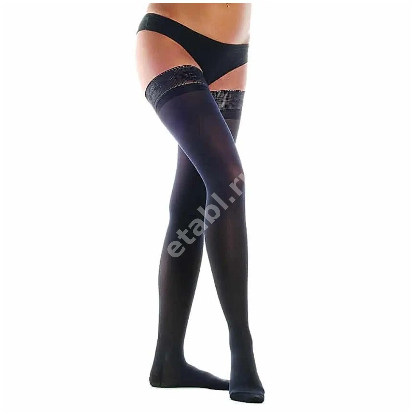 ЧУЛКИ Орто ажурн 1кк арт.4212 р.Q черн жен (Техидос Эластикос, ИСПАНИЯ)