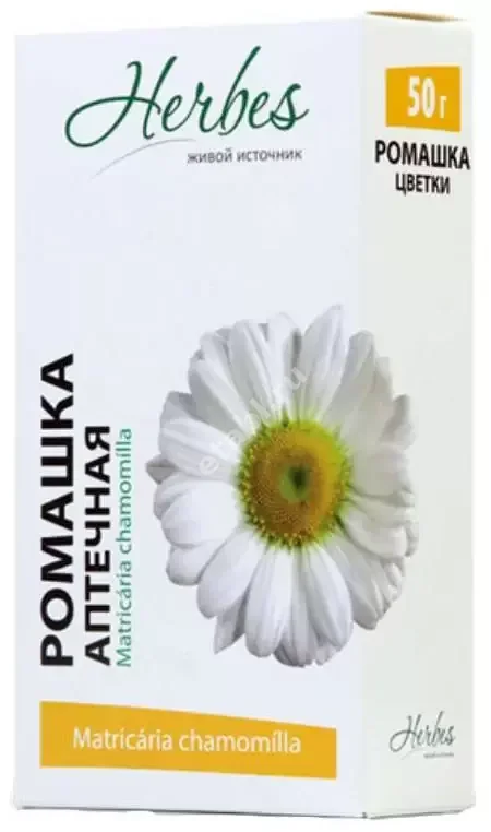 РОМАШКА ЦВЕТКИ 50г N1 (Хербес, РФ)