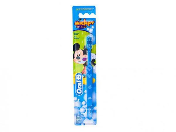 ОРАЛ-БИ (ORAL-B) зубная щетка детская Микки (Проктер энд Гэмбл  ГмбХ, ИРЛАНДИЯ)