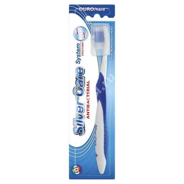 СИЛЬВЕР КЕА (SILVER CARE) зубная щетка жесткая арт.4332 (ПРЕМЬЕР-ПРОДУКТ, ИТАЛИЯ)