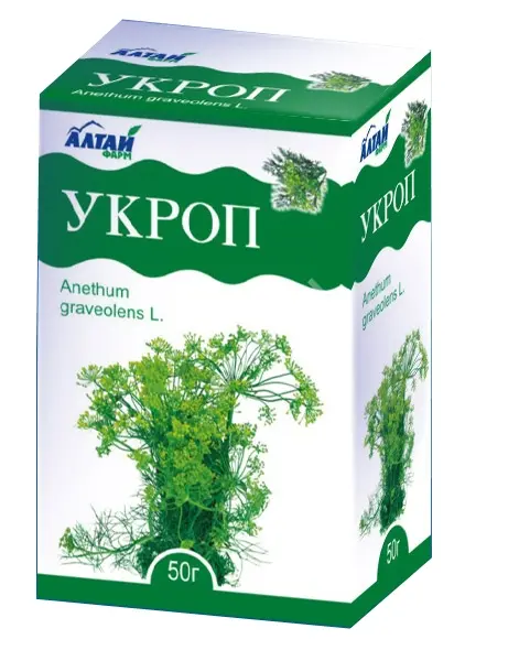 УКРОПА ПЛОДЫ 50г (Алтай-фарм, РФ)