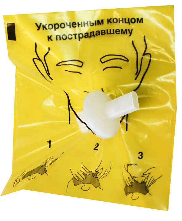 УСТРОЙСТВО для дыхательной реанимации маска Рот в Рот (Виталфарм, РФ)