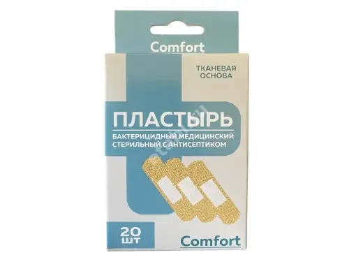 ПЛАСТЫРЬ бактерицид. ткан беж. 1.9х7.2см N1 (Чанчжоу Хуалянь Хеалс Дрессинг, КИТАЙ)