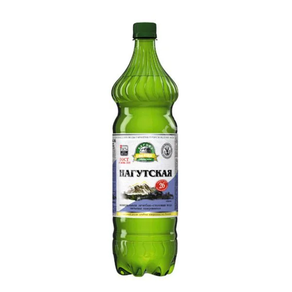 ВОДА МИНЕРАЛЬНАЯ Нагутская N26 (бут. п/э) 1.5л (Аква-Вайт, РФ)