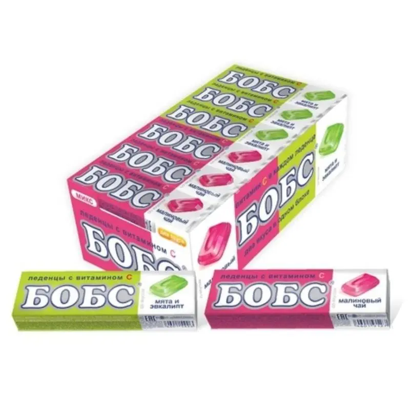 БОБС леденцы (шоубокс) 35г N18 Микс (МАК-Иваново, РФ)