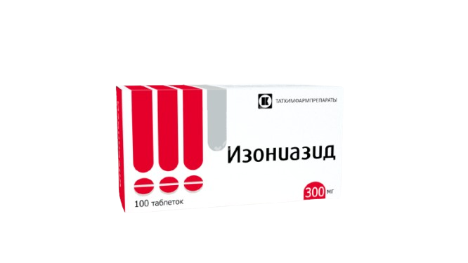 ИЗОНИАЗИД табл. 300мг N100 (Татхимфармпрепараты, РФ)