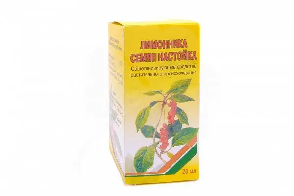 ЛИМОННИКА настойка (фл.) 25мл N1 (Дальхимфарм, РФ)