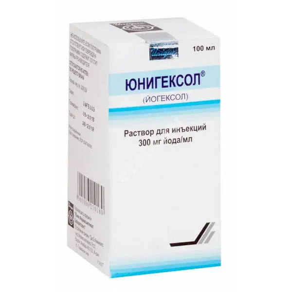 ЮНИГЕКСОЛ р-р д/ин. 300мг/мл - 100мл N1 (Юник Фармасьютикал Лабораториз, ИНДИЯ)