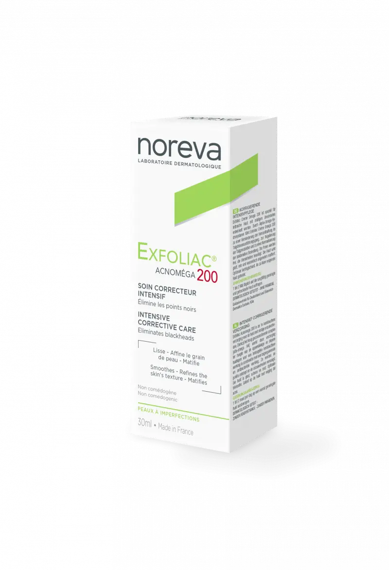НОРЕВА (NOREVA) Эксфолиак крем для лица интенс, коррект Акномега200 30мл (Норева, ФРАНЦИЯ)