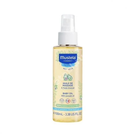МУСТЕЛА (MUSTELA) Bebe масло массажное (фл. с распыл.) 110мл (Лаборатория Экспансьянс, ФРАНЦИЯ)