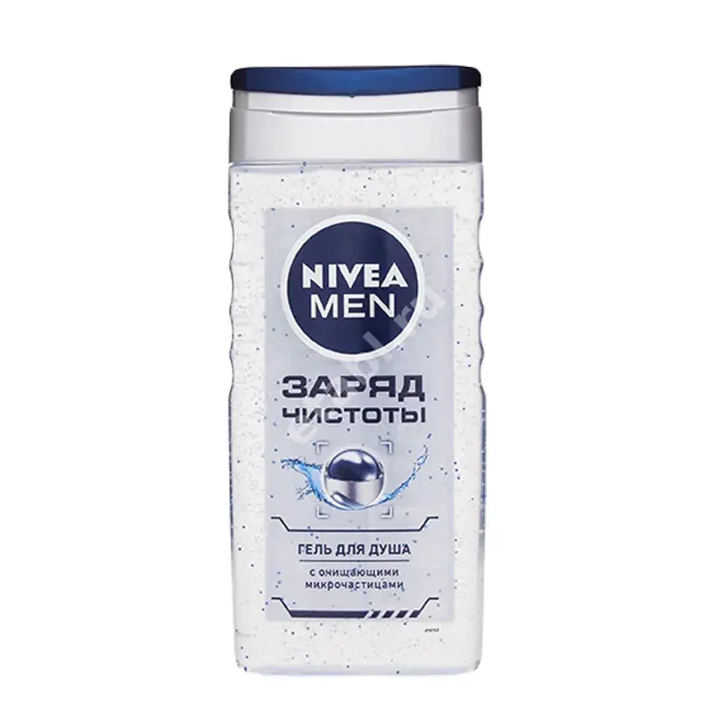 НИВЕЯ For men гель для душа Заряд чистоты 250мл (БАЙЕРСДОРФ, ГЕРМАНИЯ)
