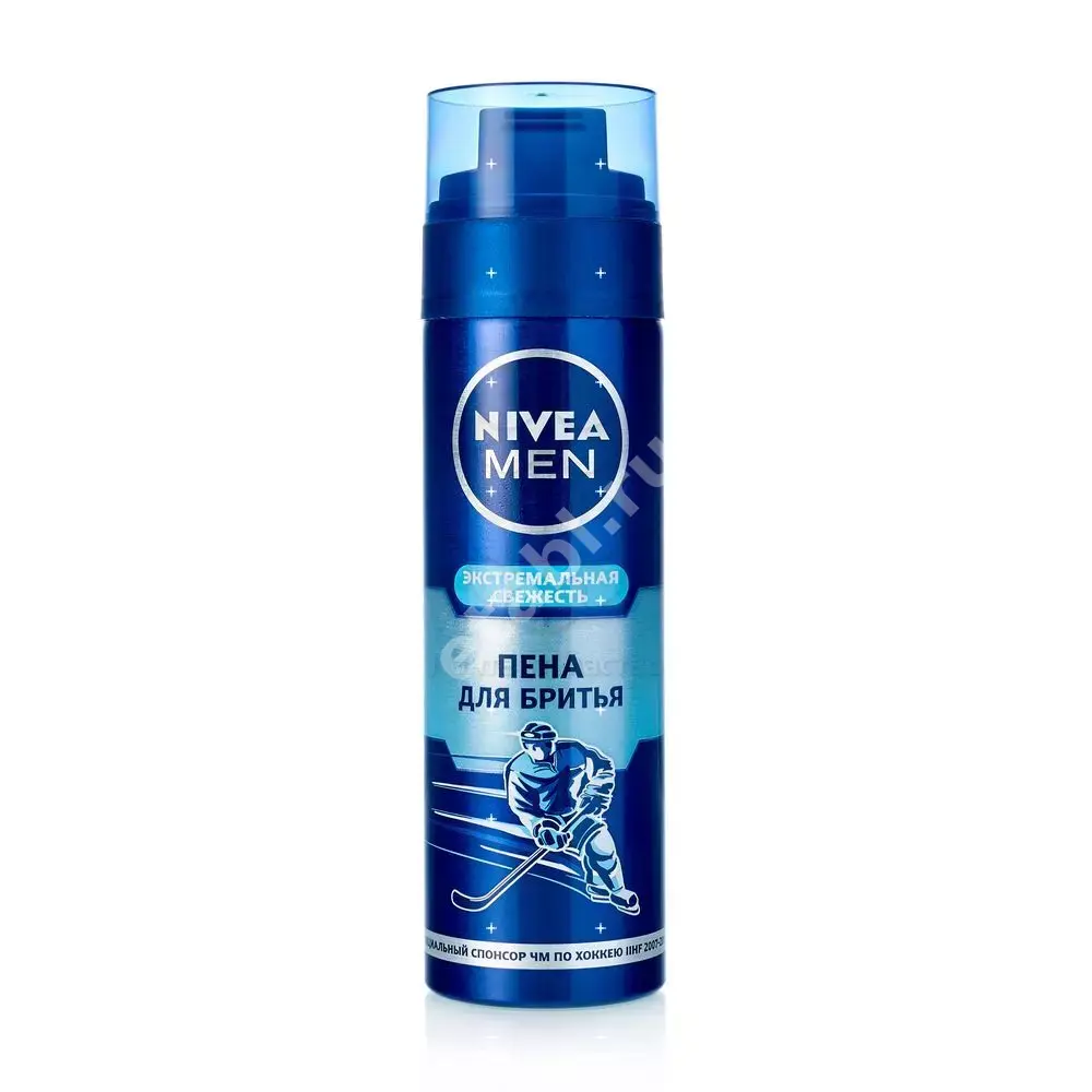 НИВЕЯ For men пена д/бритья Экстремальная свежесть 200мл (БАЙЕРСДОРФ, ГЕРМАНИЯ)