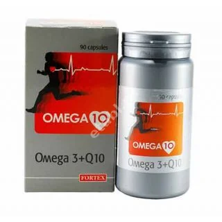 ОМЕГА-10 Фортекс капс. 1.416г N90 (Милве Фармацевтические заводы, БОЛГАРИЯ)