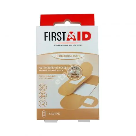 ПЛАСТЫРЬ бактерицид. Ферстэйд набор универсальный ткан беж. N16 (ФАРМЛАЙН, ВЕЛИКОБРИТАНИЯ)