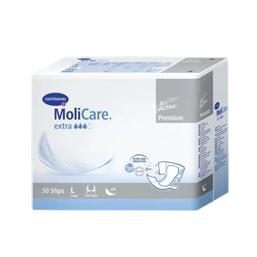 МОЛИКАР Premium Soft подгузники д/взрослых Extra 3кап. р.M 90-120см N30 (Пауль Хартманн, ГЕРМАНИЯ)