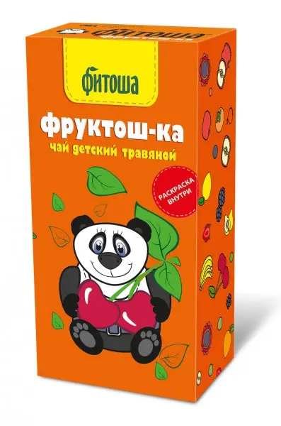 ФИТОША N2 Фруктош-ка чай травяной детский (фильтр-пак.) 1.5г N20 (Алтайский  Кедр, РФ)