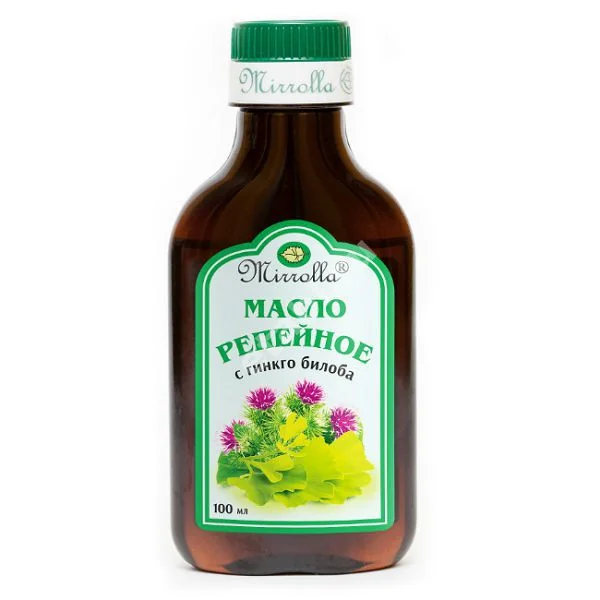 РЕПЕЙНОЕ МАСЛО (фл.) 100мл Гинкго Билоба (Мирра, РФ)
