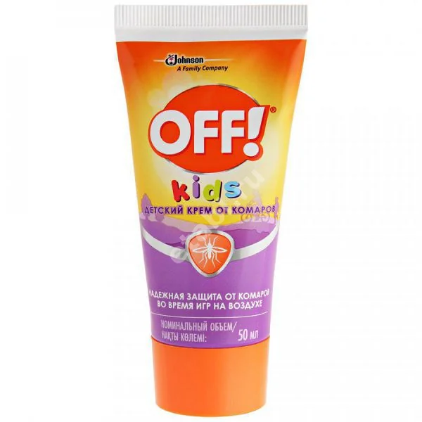 ОФФ Kids крем 50мл (ДЖНС&ДЖНС, ВЕЛИКОБРИТАНИЯ)