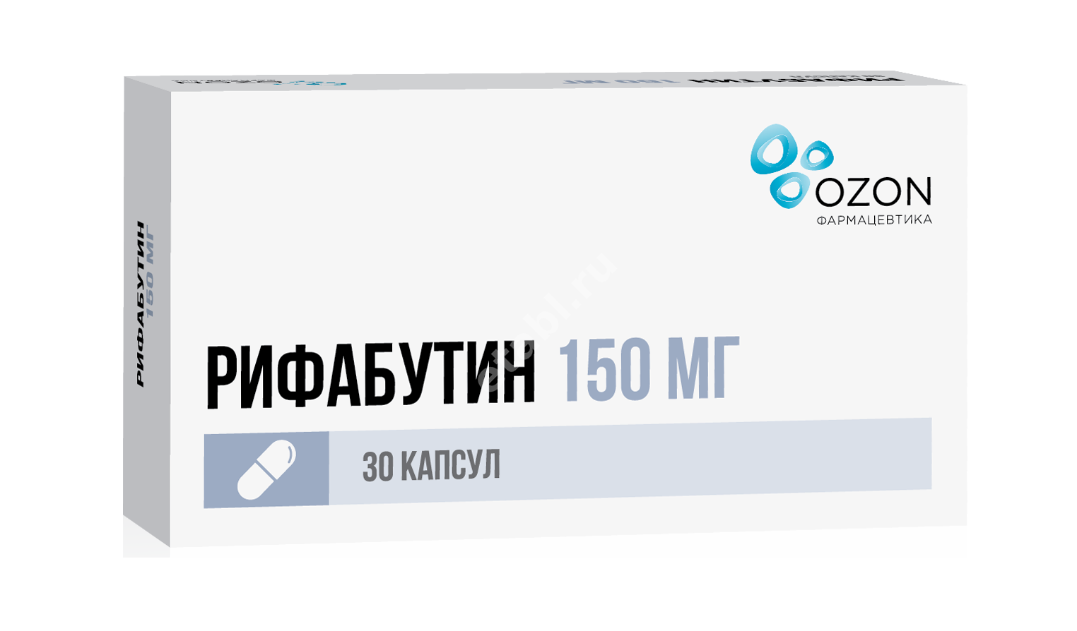 РИФАБУТИН капс. 150мг N30 (ОЗОН, РФ)