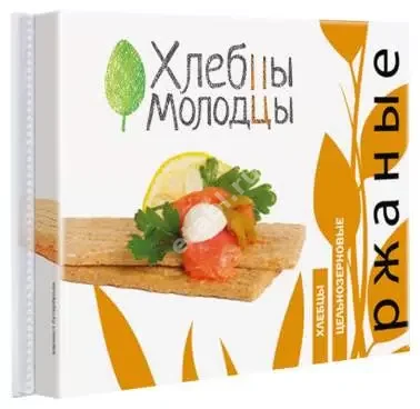 ХЛЕБЦЫ Молодцы ржаные 110г (Молодец, РФ)