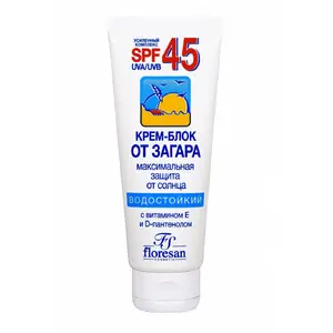 ФЛОРЕСАН крем-блок для лица солнцезащит SPF45 (Ф-113F) 60мл (Флоресан, РФ)