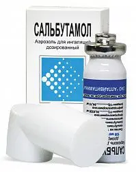 САЛЬБУТАМОЛ аэроз. д/ингал. доз. 0.1мг/доза - 90доз N1 (Алтайвитамины, РФ)