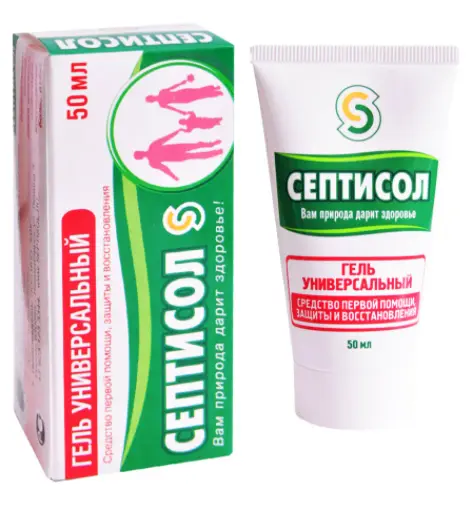 СЕПТИСОЛ гель универсальный 50мл (КВК НПП, РФ)