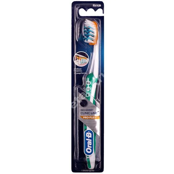 ОРАЛ-БИ (ORAL-B) Pro-Expert Clinic Line зубная щетка Про-Флекс мягк (Проктер энд Гэмбл  ГмбХ, ГЕРМАНИЯ)