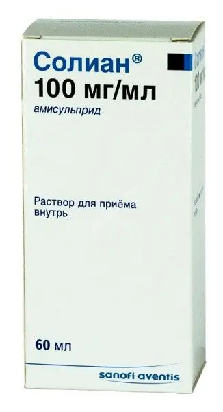 СОЛИАН р-р д/внутр. прим. (фл.) 100мг/мл - 60мл N1 (САНОФИ, ФРАНЦИЯ)