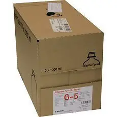 ГЛЮКОЗА р-р д/инф. (пласт.) 5% - 1 000мл N10 (Б.БРАУН, ГЕРМАНИЯ)