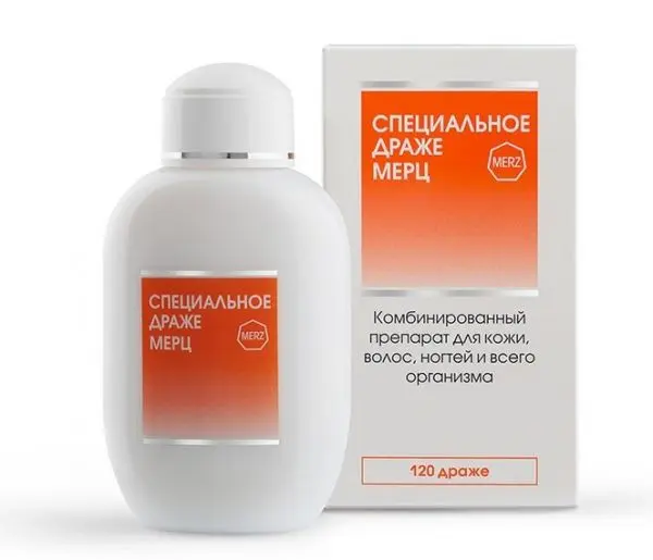 СПЕЦИАЛЬНОЕ ДРАЖЕ МЕРЦ драже N120 (МЕРЦ ФАРМА, ГЕРМАНИЯ)